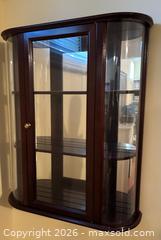 MaxSold Auction: Wall-Mounted Curio Display Cabinet, Dark Espresso - Hamilton (Ontario, Canada) SELLER MANAGED Estate Sale Online Auction - Barton Street East
