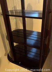 MaxSold Auction: Wall-Mounted Curio Display Cabinet, Dark Espresso - Hamilton (Ontario, Canada) SELLER MANAGED Estate Sale Online Auction - Barton Street East
