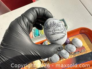 MaxSold Auction: Alabaster Eggs Decor  - Livermore (California, USA) SELLER MANAGED Estate Sale Online Auction - Hansen Road