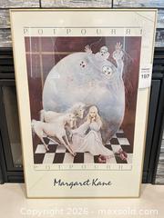 MaxSold Auction: Art Poster: Margaret Kane "Potpourri," "Masquerade" "Girl with Unicorns" - Livermore (California, USA) SELLER MANAGED Estate Sale Online Auction - Hansen Road