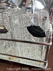 MaxSold Auction: Bar Set Empty Bottle Serving Art Deco  - Livermore (California, USA) SELLER MANAGED Estate Sale Online Auction - Hansen Road