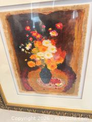 MaxSold Auction: Frame Art Set of 2 - Print & Watercolor  - Livermore (California, USA) SELLER MANAGED Estate Sale Online Auction - Hansen Road