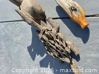 MaxSold Auction: Garden Art Rustic Patio Outdoor Art Decor tribal  - Livermore (California, USA) SELLER MANAGED Estate Sale Online Auction - Hansen Road