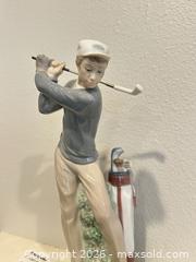 MaxSold Auction: Lladro Golf Figurine 4824  - Livermore (California, USA) SELLER MANAGED Estate Sale Online Auction - Hansen Road