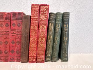 MaxSold Auction: Lot of 15 Antique Books Pocket Library Dickens Milman Staging Decor - Livermore (California, USA) SELLER MANAGED Estate Sale Online Auction - Hansen Road