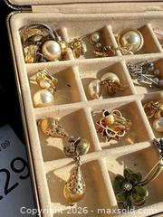 MaxSold Auction: Lot of Brooches & Cufflinks with Cases  - Livermore (California, USA) SELLER MANAGED Estate Sale Online Auction - Hansen Road