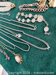 MaxSold Auction: Lot of Fashion Jewelery - Bracelets Necklace Earrings + More  - Livermore (California, USA) SELLER MANAGED Estate Sale Online Auction - Hansen Road