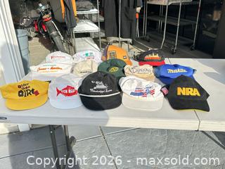 MaxSold Auction: Lot of Mixed Hats Men’s Racing America Workwear  - Livermore (California, USA) SELLER MANAGED Estate Sale Online Auction - Hansen Road