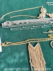 MaxSold Auction: Necklace Lot Mixed Metals  - Livermore (California, USA) SELLER MANAGED Estate Sale Online Auction - Hansen Road