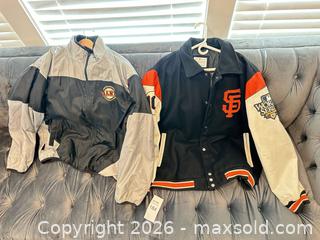 MaxSold Auction: Pair of San Francisco Giants Jackets  - Livermore (California, USA) SELLER MANAGED Estate Sale Online Auction - Hansen Road