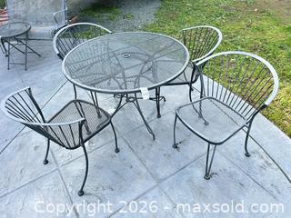 MaxSold Auction: Patio Table Set & Chairs  - Livermore (California, USA) SELLER MANAGED Estate Sale Online Auction - Hansen Road