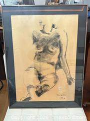 MaxSold Auction: Signed Art Julie Bernard 1982 - Livermore (California, USA) SELLER MANAGED Estate Sale Online Auction - Hansen Road