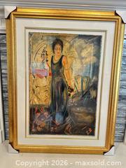 MaxSold Auction: Signed Artwork - Olympian Myth III - Limited Edition Serigraph Janet Treby - Livermore (California, USA) SELLER MANAGED Estate Sale Online Auction - Hansen Road