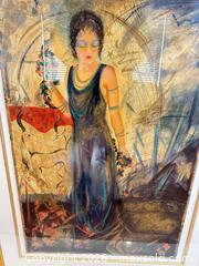 MaxSold Auction: Signed Artwork - Olympian Myth III - Limited Edition Serigraph Janet Treby - Livermore (California, USA) SELLER MANAGED Estate Sale Online Auction - Hansen Road