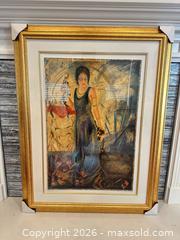 MaxSold Auction: Signed Artwork - Olympian Myth III - Limited Edition Serigraph Janet Treby - Livermore (California, USA) SELLER MANAGED Estate Sale Online Auction - Hansen Road