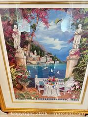 MaxSold Auction: Signed Artwork Print - Romatic Bellagio Shari Hatchett Bohlmann - Livermore (California, USA) SELLER MANAGED Estate Sale Online Auction - Hansen Road