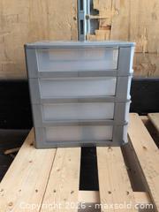 MaxSold Auction: Plastic Storage Unit - Whitby (Ontario, Canada) SELLER MANAGED Commercial Liquidation Online Auction -  Thickson Road