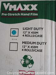 MaxSold Auction: Stretch Wrap - Whitby (Ontario, Canada) SELLER MANAGED Commercial Liquidation Online Auction -  Thickson Road