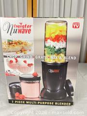 MaxSold Auction: Twister NuWave 7-Piece Personal Countertop Blender - Campbell (California, USA) PARTNER MANAGED Estate Sale Online Auction -  Dell Avenue