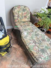 MaxSold Auction: All-Weather HPDE Wicker Chaise Lounge - Kingston (Ontario, Canada) PARTNER MANAGED Downsizing Online Auction - Buckingham Court