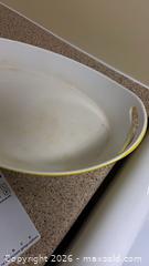 MaxSold Auction: Copco Yellow Oval Cast Iron Baking Dish  - Kingston (Ontario, Canada) PARTNER MANAGED Downsizing Online Auction - Buckingham Court