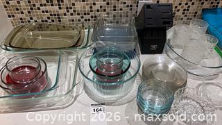 MaxSold Auction: Glass Bakeware Lot  - Kingston (Ontario, Canada) PARTNER MANAGED Downsizing Online Auction - Buckingham Court