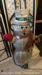 MaxSold Auction: Outdoor Christmas Snowman - Kingston (Ontario, Canada) PARTNER MANAGED Downsizing Online Auction - Buckingham Court