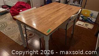 MaxSold Auction: Table and 2 Chairs  - Kingston (Ontario, Canada) PARTNER MANAGED Downsizing Online Auction - Buckingham Court