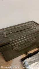 MaxSold Auction: Vintage Military Box, First Aid Kit   - Kingston (Ontario, Canada) PARTNER MANAGED Downsizing Online Auction - Buckingham Court