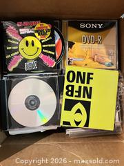 MaxSold Auction: 13 BOXES FULL OF MYSTERY BOOKS, CDS, AND DVDS - Toronto (Ontario, Canada) PARTNER MANAGED Moving Online Auction - Brunswick Avenue