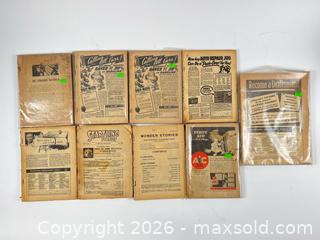 MaxSold Auction: 1940’S SCIENCE FICTION PULPS LOT - Toronto (Ontario, Canada) PARTNER MANAGED Moving Online Auction - Brunswick Avenue