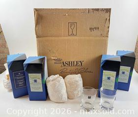 MaxSold Auction: A LOT OF 12 HANDMADE DARTINGTON CRYSTAL RYE DOUBLE OLD FASHION TUMBLERS. NEW IN BOX - Toronto (Ontario, Canada) PARTNER MANAGED Moving Online Auction - Brunswick Avenue