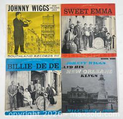 MaxSold Auction: A LOT OF CINTAGE COLLECTIBLE RECORDS NEW ORLEANS JAZZ BLUES - Toronto (Ontario, Canada) PARTNER MANAGED Moving Online Auction - Brunswick Avenue