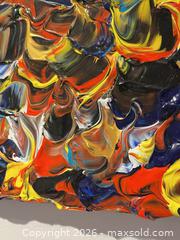 MaxSold Auction: ABSTRACT TEXTURED PAINTING OIL ON CANVAS - Toronto (Ontario, Canada) PARTNER MANAGED Moving Online Auction - Brunswick Avenue