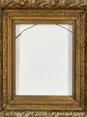 MaxSold Auction: ANTIQUE BAROQUE / ROCOCO STYLE PICTURE FRAME 19TH CENTURY - Toronto (Ontario, Canada) PARTNER MANAGED Moving Online Auction - Brunswick Avenue