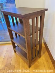 MaxSold Auction: ARTS AND CRAFTS STYLE OAK BOOKCASE SHELF - Toronto (Ontario, Canada) PARTNER MANAGED Moving Online Auction - Brunswick Avenue
