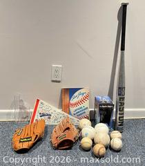 MaxSold Auction: BASEBALL EQUIPMENT LOT COLLECTIBLES - Toronto (Ontario, Canada) PARTNER MANAGED Moving Online Auction - Brunswick Avenue