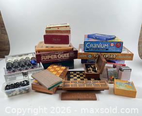MaxSold Auction: BOARD GAME, CHESS, AND POKER LOT - Toronto (Ontario, Canada) PARTNER MANAGED Moving Online Auction - Brunswick Avenue