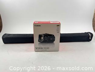 MaxSold Auction: CANON CAMCORDER VIXIA HV40 - Toronto (Ontario, Canada) PARTNER MANAGED Moving Online Auction - Brunswick Avenue
