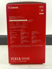 MaxSold Auction: CANON CAMCORDER VIXIA HV40 - Toronto (Ontario, Canada) PARTNER MANAGED Moving Online Auction - Brunswick Avenue