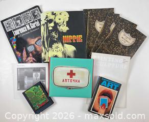 MaxSold Auction: CONTEMPORARY ART AND EXHIBITION CATALOGUES SOLD TOGETHER - Toronto (Ontario, Canada) PARTNER MANAGED Moving Online Auction - Brunswick Avenue