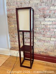 MaxSold Auction: FRANK LLOYD WRIGHT STYLE WOODEN FLOOR LAMP - Toronto (Ontario, Canada) PARTNER MANAGED Moving Online Auction - Brunswick Avenue