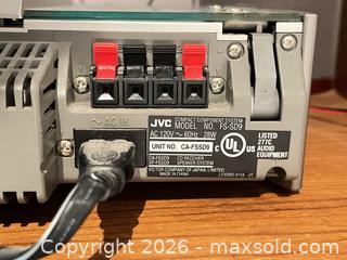 MaxSold Auction: JVC FS-SD9 ALL IN ONE CD SOUND SYSTEM AND SPEAKERS - Toronto (Ontario, Canada) PARTNER MANAGED Moving Online Auction - Brunswick Avenue