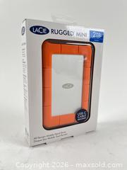 MaxSold Auction: LACIE RUGGED MINI 2TB HARD DRIVE NIB - Toronto (Ontario, Canada) PARTNER MANAGED Moving Online Auction - Brunswick Avenue