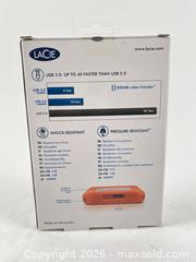 MaxSold Auction: LACIE RUGGED MINI 2TB HARD DRIVE NIB - Toronto (Ontario, Canada) PARTNER MANAGED Moving Online Auction - Brunswick Avenue