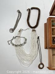 MaxSold Auction: LARGE WOODEN JEWELRY BOX FULL OF COSTUME JEWELRY - Toronto (Ontario, Canada) PARTNER MANAGED Moving Online Auction - Brunswick Avenue