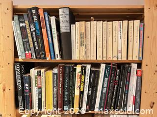MaxSold Auction: [LOT OF 130+] BOOKCASE FULL OF BOOKS ON MUSIC, PHILOSOPHY, AND CULTURE - Toronto (Ontario, Canada) PARTNER MANAGED Moving Online Auction - Brunswick Avenue
