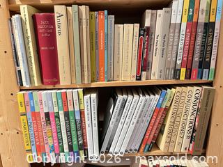 MaxSold Auction: [LOT OF 130+] BOOKCASE FULL OF BOOKS ON MUSIC, PHILOSOPHY, AND CULTURE - Toronto (Ontario, Canada) PARTNER MANAGED Moving Online Auction - Brunswick Avenue