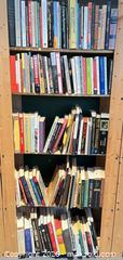 MaxSold Auction: [LOT OF 130+] BOOKSHELF FILLED WITH  BOOKS ON FILM / FICTION / NON-FICTION - Toronto (Ontario, Canada) PARTNER MANAGED Moving Online Auction - Brunswick Avenue