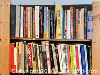 MaxSold Auction: [LOT OF 130+] BOOKSHELF FILLED WITH  BOOKS ON FILM / FICTION / NON-FICTION - Toronto (Ontario, Canada) PARTNER MANAGED Moving Online Auction - Brunswick Avenue